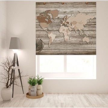 Ρόλερ - Ρολοκουρτίνα Σχέδιο Χάρτες - Πυξίδα - Ρολόγια 61