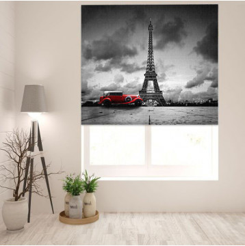 Ρόλερ - Ρολοκουρτίνα Σχέδιο Vintage - Μουσική 7 Πύργος του Άιφελ