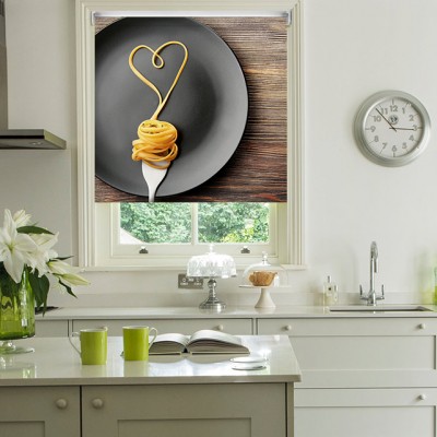 Ρόλερ Μερικής Συσκότισης K09 Kitchen-Κουζίνα Μακαρόνια Καρδιά