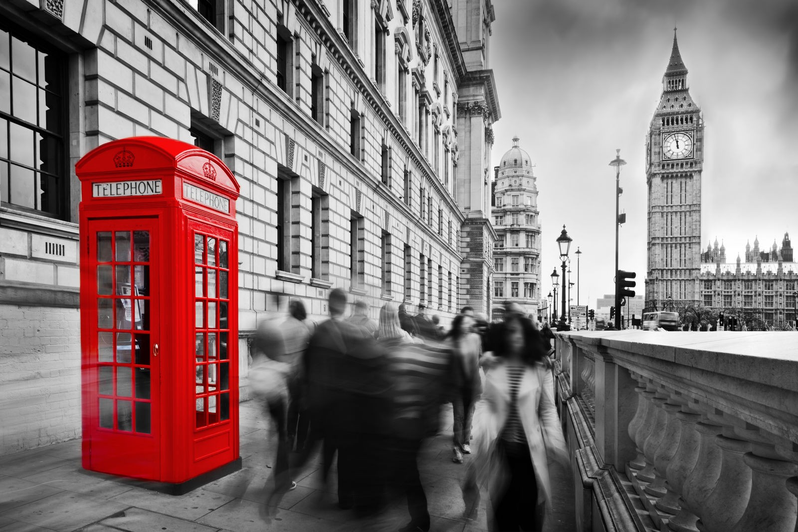 Ρόλερ Ψηφιακής Εκτύπωσης Μερικής Συσκότισης CI0020 Πόλη-Λονδίνο με θέα το Big Ben