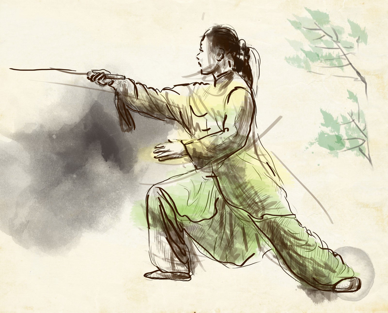 Ρόλερ Ολικής Συσκότισης/Blackout PA0042 Πίνακες ζωγραφικής-Κινέζος πολεμιστής